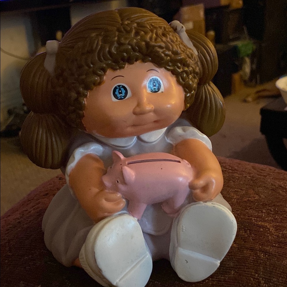Brown and Pink Doll with Curly Hair and Soft Body